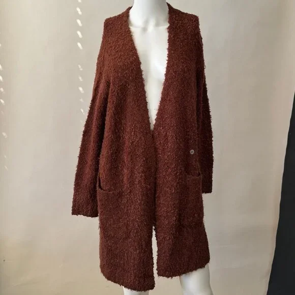 Eddie Bauer Long Brown Moonspun Cardigan NEW w/ tag - Picture 12 of 12